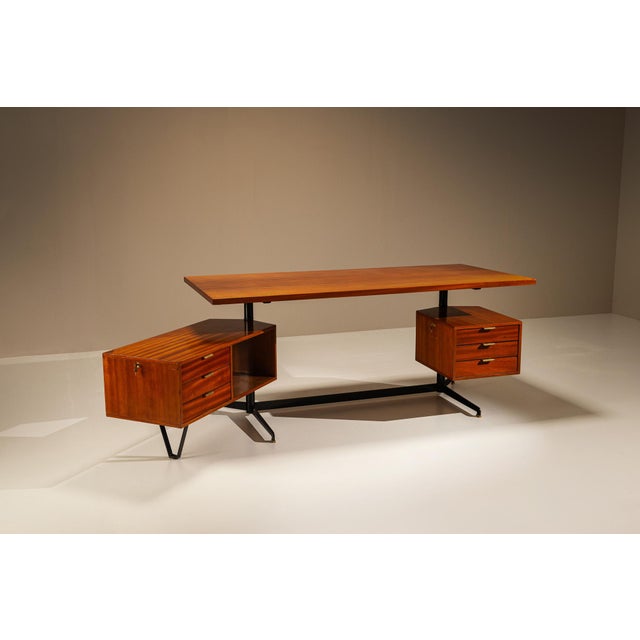 Model T95 Desk by Osvaldo Borsani for Tecno, Italy, 1953 For Sale - Image 18 of 18