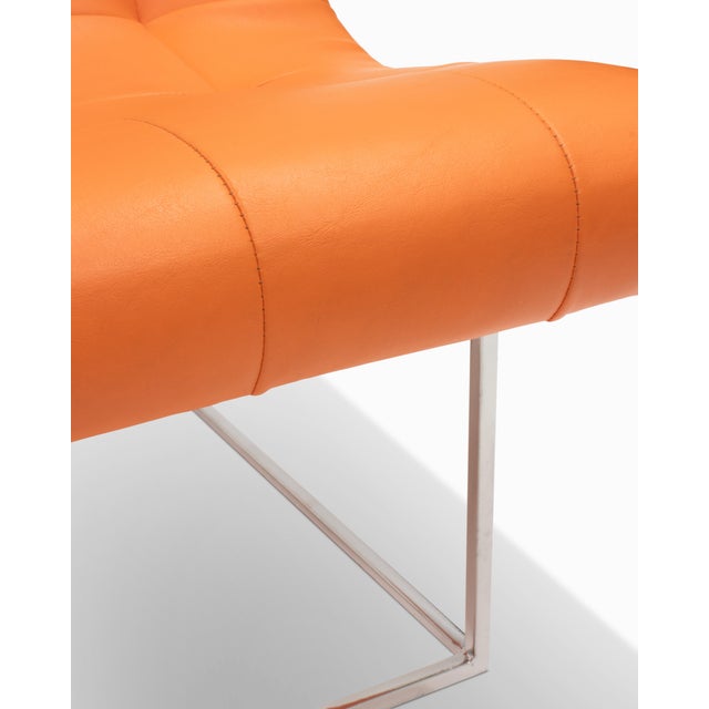 Pair of Vintage Mid Century Scoop Chairs by Milo Baughman For Sale - Image 11 of 11