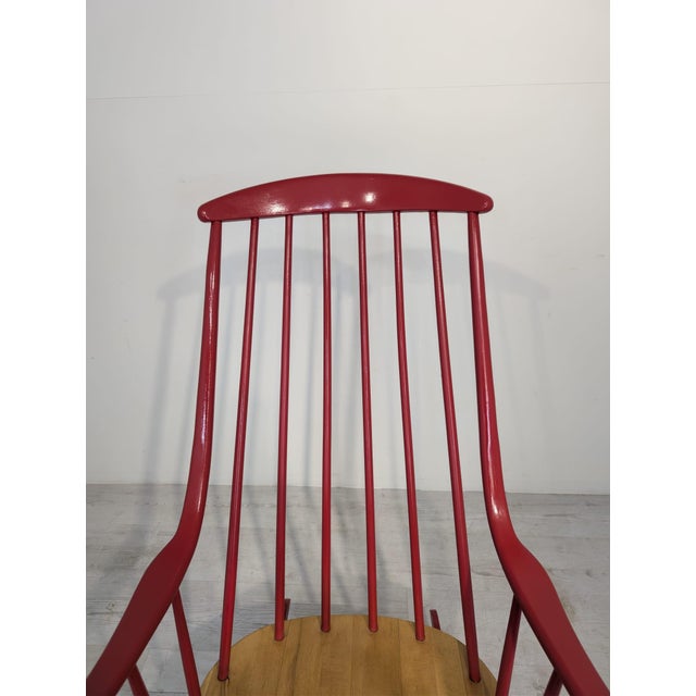 Grandessa Rocking Chair by Lena Larsson for Nesto, 1960s For Sale - Image 3 of 13