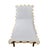 Textile Chairish x Kassatex - Scallop Lounge Chair Cover, Yellow For Sale - Image 7 of 7