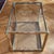 Mid-Century Modern Two-Tier Glass Top Brass Side Table For Sale - Image 9 of 18