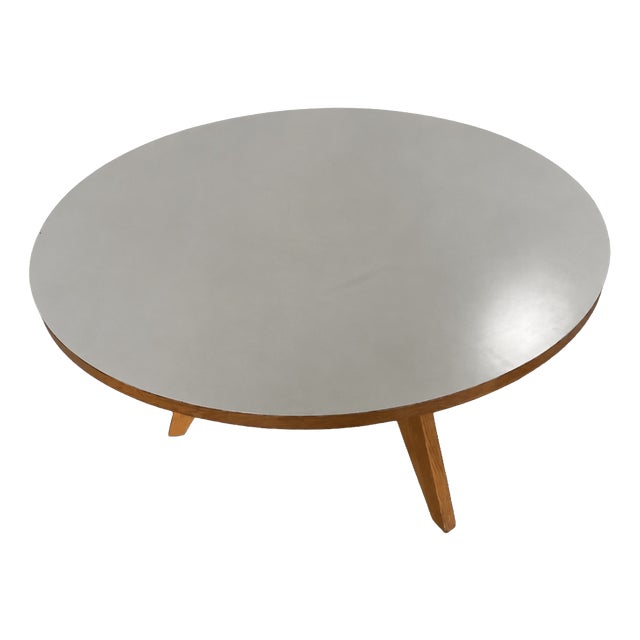 Pedestal Table by Jean Prouvé for Vitra, 2002 For Sale