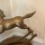 Boho Chic Vintage Large Brass Rocking Horse Sculpture For Sale - Image 3 of 12