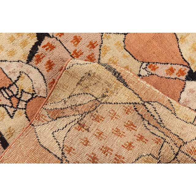 Textile Doris Leslie Blau Vintage European Modernist Rug For Sale - Image 7 of 9