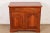 English Broyhill Georgian Carved Cherry Wood Flip Top Bar Cabinet or Buffet Server For Sale - Image 3 of 17