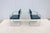 Ludwig Mies Van Der Rohe Brno Tubular Chairs in Blue Leather by Gordon - A Pair For Sale - Image 11 of 18