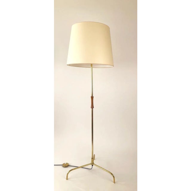 Model 2003 Tripod Floor Lamp by Rupert Nikoll for J.T. Kalmar, 1950s For Sale - Image 3 of 12