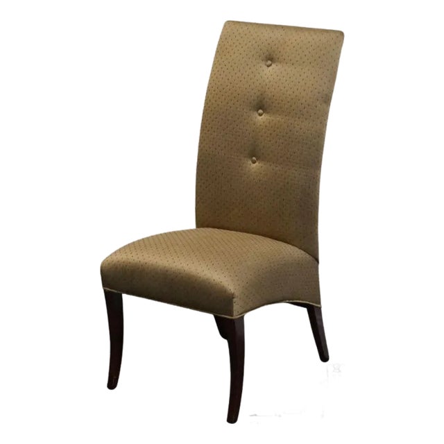 Hickory White Contemporary Modern Upholstered Dining Side Chair For Sale