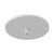 Metal Mid-Century Modern Porcelain and Opaline Glass Pendant Lamp For Sale - Image 7 of 8