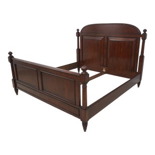 Baker Milling Road King Size Panel Bed For Sale