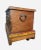 Merchants Chest on Wheels in Carved and Painted Wood For Sale - Image 6 of 11