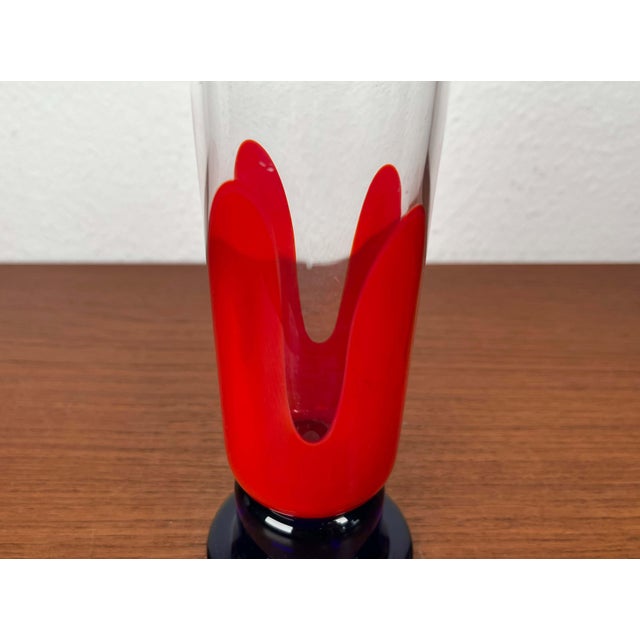 Mid-Century Modern Danish Carnival Series Vase by Christel Holmgren Exner for Holmegaard, 1970s For Sale - Image 12 of 18