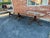 Early 20th Century Large Geogrian Style Three Triple Pedestal Base Inlaid Mahogany Dining Table With Leaves. For Sale In Washington DC - Image 6 of 18
