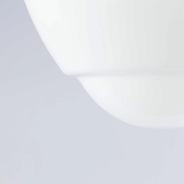 1950's original mouth blown droplet opaline pendant lamp. Beautiful original droplet shaped opaline pendant lamps...