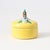Small Yellow Ceramic Heart Box by Rudolf Podany for KWK Keramos, 1920s For Sale - Image 3 of 10