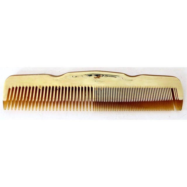 Art Deco (7) Piece Celluloid Vanity "Necessaire" Grooming Set. C. 1930 For Sale - Image 13 of 17
