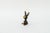Rabbit brass figurine around 1950s. Original condition.