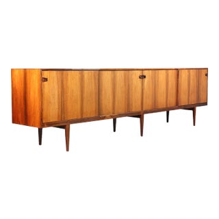 1960s Brazilian Rosewood Credenza by Henry Rosengren Hansen For Sale