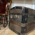 Rustic European 1970s Wooden Trunk With Detailed Interior Compartments For Sale - Image 3 of 9
