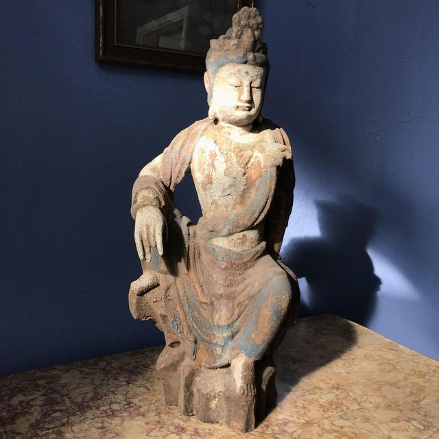 Guanyian Buddha, 1920-1930 For Sale - Image 10 of 18