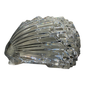 Baccarat Clear Crystal Porcupine Hedgehog Figurine Paper Weight Post-Modern