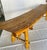 1970s Oversized 73" Mid-Century Curved Bamboo Sling Bench – Japanese Zen Style For Sale - Image 5 of 16