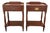 Mid 20th Century Pair of Henkel Harris Cherry Nightstands For Sale