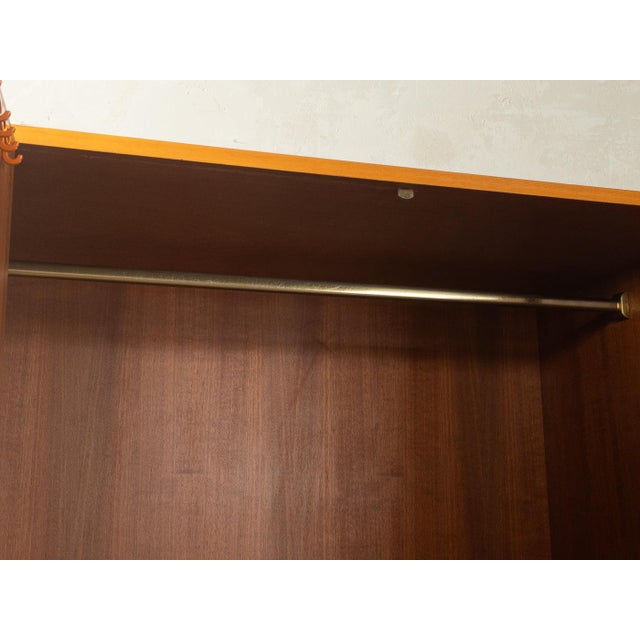 Wood Vintage Wardrobe from Oldenburg Furniture Workshops, 1950s For Sale - Image 7 of 13