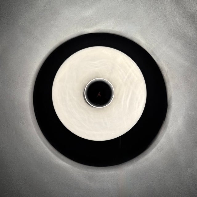 Wall Sconce Disc attributed to Charlotte Perriand for Les Arcs, 1970s For Sale - Image 18 of 18