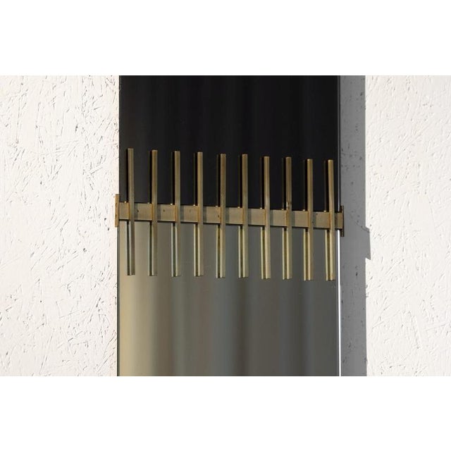 Italian Wall Mirror attributed to Ettore Sottsass for Santambrogio & de Berti, 1957 For Sale - Image 11 of 18