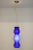 Itre 1990s Modern Murano Pendant Lamp Blue Glass For Sale - Image 4 of 8