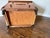 Vintage Traditional Solid Wood 2-Drawer Mobile File Cabinet on Darnell Industrial Casters For Sale - Image 10 of 12