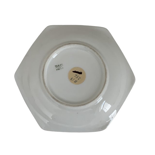 Limoges, France Antique Bernardaud Limoges “Ye Canterbury” Armorial Demitasse Set - 11 pcs For Sale - Image 4 of 11