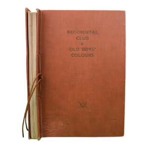 Mid 20th Century Regimental Club & Old Boys' Colours Necktie Swatchbook