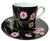 Illustration 1980s Tiffany & Co. 4 Cup & Saucer Set Mrs. Delany’s Flowers by Sybil Connolly - 8 pcs For Sale - Image 3 of 12