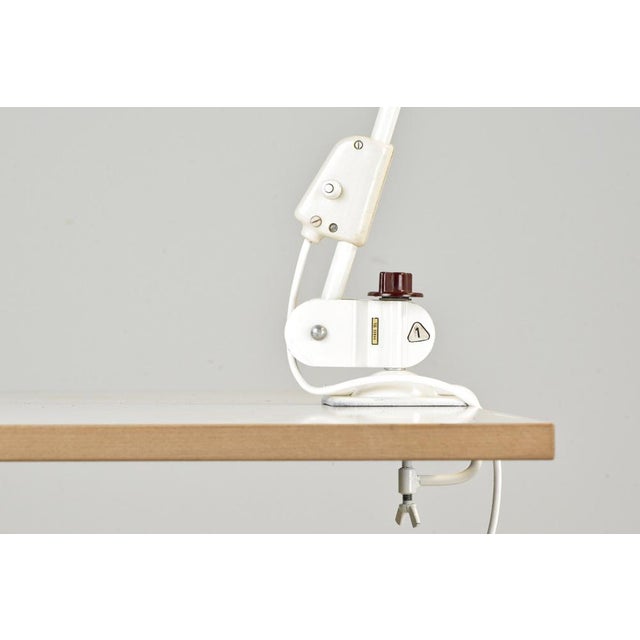 Cream JP20 Articulated Light from VEB Zweckleuchtebau, Germany, 1970s For Sale - Image 8 of 12