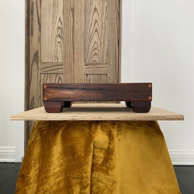 Early 20th Century Early 20th Century Japanese Rosewood Display Stand For Sale - Image 5 of 10