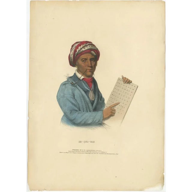 Paper Sequoyah, 1838, Paper For Sale - Image 7 of 7