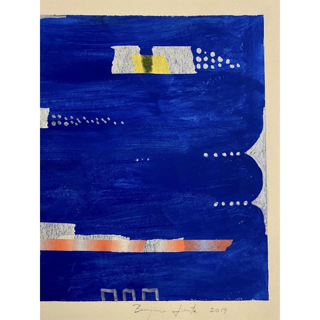 2010s Contemporary Mixed Media Painting, "La Brea #6" For Sale - Image 5 of 5