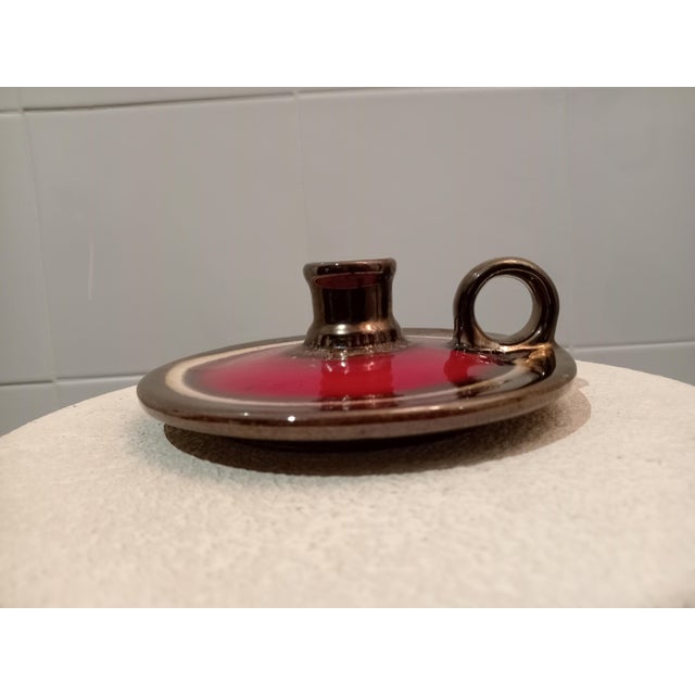 Ceramic Candleholder from Vega, 1970s For Sale - Image 7 of 9