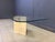Metal Vintage Travertine and Brass Coffee Table from Artedi, 1980s For Sale - Image 7 of 10