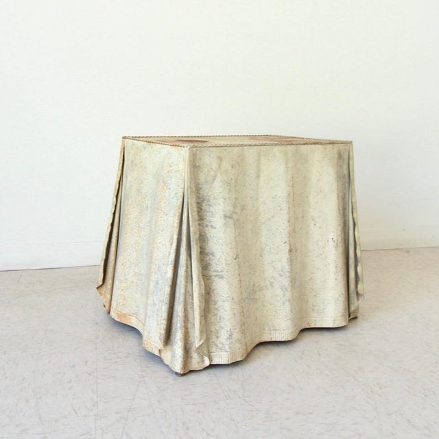 Metal Sculptural Works Of Art Nightstands Or End Tables Chairish