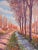 1990s Original Roger Etienne Rocquencourt France Landscape Oil Painting For Sale - Image 5 of 7