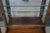 Mid Century Henredon Scene One Oak Campaign Curio Display Cabinet Vitrine 1979 For Sale - Image 12 of 18