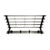 Vintage Black Aluminium Rack, 1970s For Sale