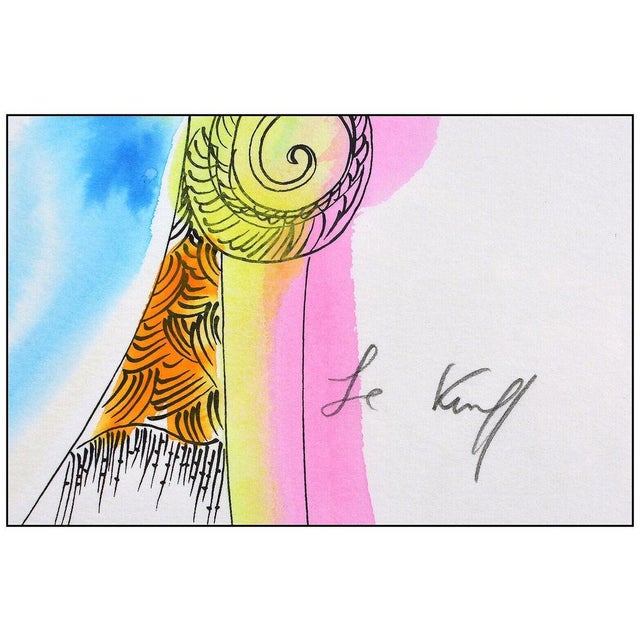 Contemporary Late 20th Century Keeping to Thyself, Linda Le Kinff For Sale - Image 3 of 4