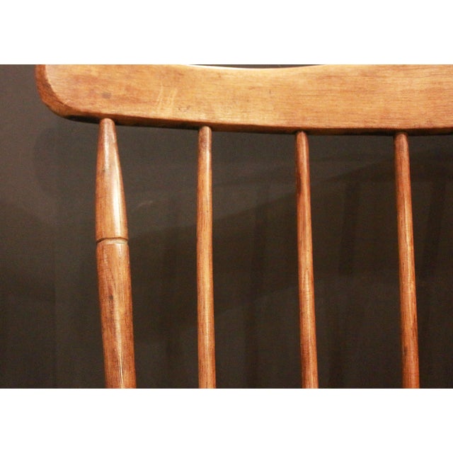 Early 19th Century Diminutive American Fan Back Windsor Side Chair For Sale In Raleigh - Image 6 of 9