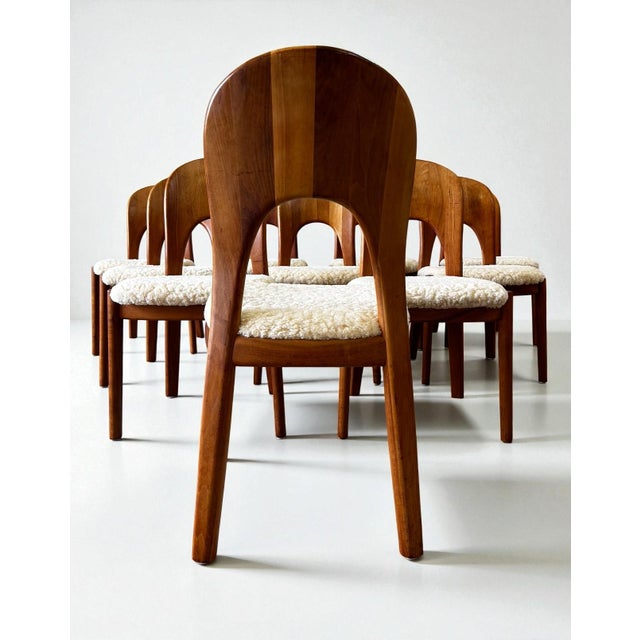 Niels Koefoed Morten Dining Chairs by Niels Koefoed, 1960s, Set of 10 For Sale - Image 4 of 9