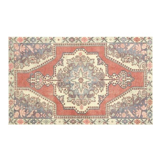 1960s Turkish Oushak Rug For Sale