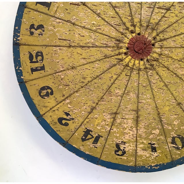 American Early Wood Handmade Dartboard For Sale - Image 3 of 7